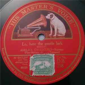 Amelita Galli-Curci - Echo Song / Lo, Here The Gentle Lark FLAC album
