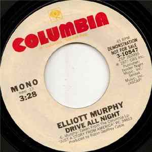Elliott Murphy - Drive All Night FLAC album