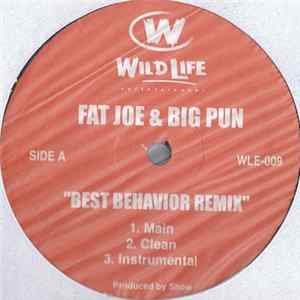Fat Joe & Big Pun / A Bless - Best Behaviour (Remix) / My Life's On The Edge FLAC album