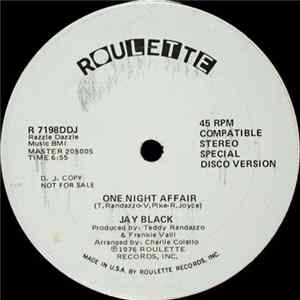 Jay Black - One Night Affair FLAC album
