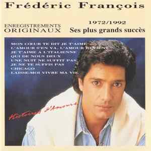 Frédéric François - Histoires D'amours 1972/1992 FLAC album