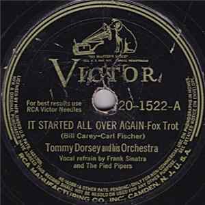 Tommy Dorsey And His Orchestra - It Started All Over Again / Mandy, Make Up Your Mind FLAC album