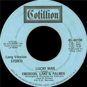 Emerson, Lake & Palmer - Lucky Man FLAC album