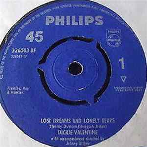 Dickie Valentine - Lost Dreams And Lonely Tears FLAC album
