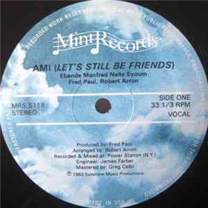 Ebanda Manfred, Fred Paul, Robert Arron - Ami (Let's Still Be Friends) FLAC album