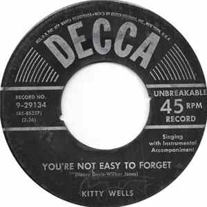 Kitty Wells - You're Not Easy To Forget FLAC album