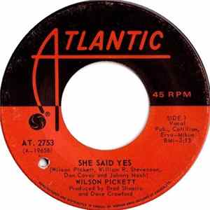 Wilson Pickett - She Said Yes FLAC album