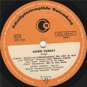 Astrid Varnay - Astrid Varnay Singt Arien FLAC album