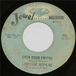 Lightnin' Hopkins - Back Door Friend / Fishing Clothes FLAC album