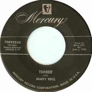 Marty Brill - Timber / Diggin' For Old Black Coal FLAC album