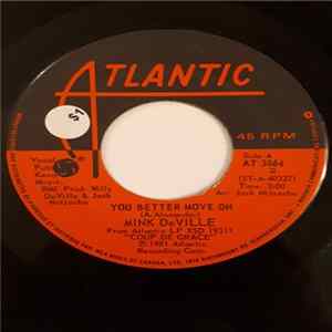 Mink DeVille - You Better Move On FLAC album