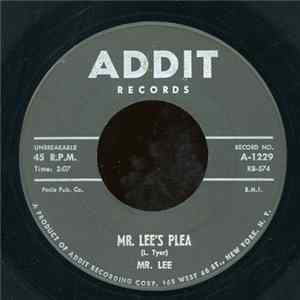 Mr. Lee - Mr. Lee's Plea FLAC album