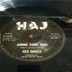 Gee Oakes - Gimme Some Sign FLAC album