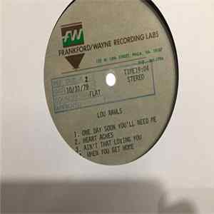 Lou Rawls - Sit Down And Talk To Me FLAC album