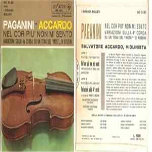 Paganini - Accardo - Nel Cor Più Non Mi Sento FLAC album