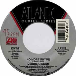Debbie Gibson - No More Rhyme / We Could Be Together FLAC album