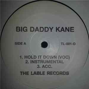 Big Daddy Kane - Hold It Down / Unda Presha FLAC album