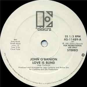 John O'Banion - Love Is Blind FLAC album