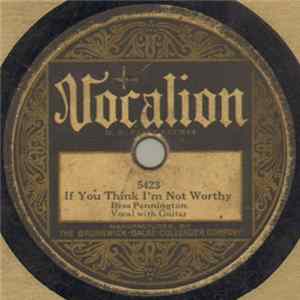 Bess Pennington - If You Think I'm Not Worthy / Jack And May FLAC album