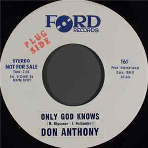 Don Anthony - Only God Knows FLAC album