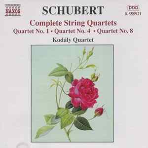 Schubert - Kodály Quartet - String Quartets Vol. 4 FLAC album