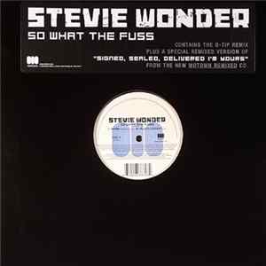 Stevie Wonder - So What The Fuss FLAC album