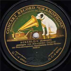 Alexander Girardi - Ackerlied / Fiakerlied FLAC album