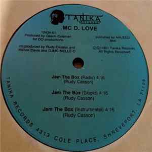 MC D. Love - Jam The Box FLAC album