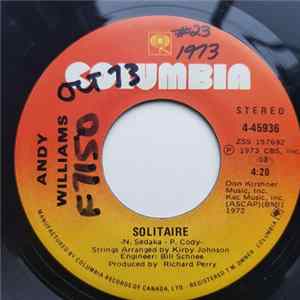Andy Williams - Solitaire FLAC album