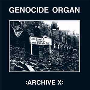Genocide Organ - Archive X FLAC album