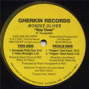 Mondeé Oliver - Stay Close FLAC album