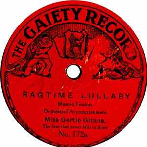 Miss Gertie Gitana - Ragtime Lullaby / My Irish Maggie FLAC album