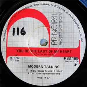 Modern Talking - You're The Lady Of My Heart / Diamonds Never Made A Lady FLAC album
