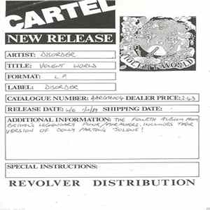 Disorder - Violent World FLAC album