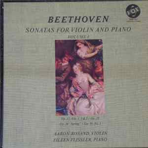 Aaron Rosand Violinist Eileen Flissler, Pianist - Beethoven Violin Sonatas Vol. 1 FLAC album