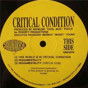 Critical Condition - Critical Condition FLAC album