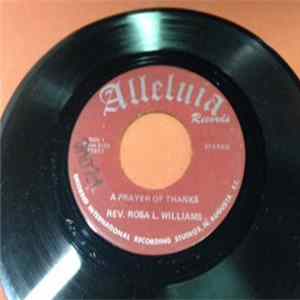 Rev. Rosa L. Williams And, Fantastic Men Of Song - A Prayer Of Thanks FLAC album