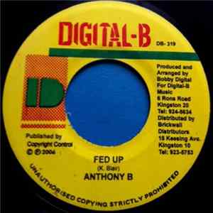 Anthony B - Fed Up FLAC album