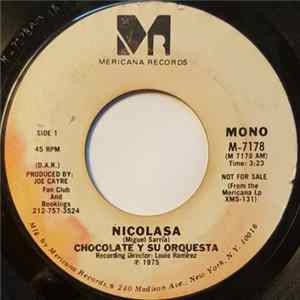 Chocolate Y Su Orquesta - Nicolasa / Comprension FLAC album