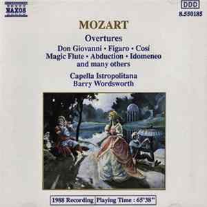 Mozart:, Capella Istropolitana, Barry Wordsworth - Overtures FLAC album