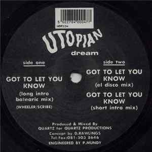 Utopian Dream - Got To Let You Know FLAC album