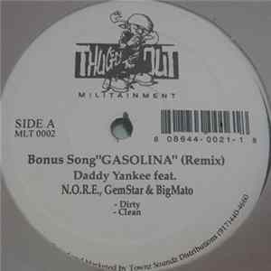 Daddy Yankee / N.O.R.E. - Gasolina / In A Minute FLAC album