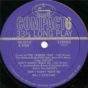 Billy Eckstine - Don't Worry 'Bout Me FLAC album