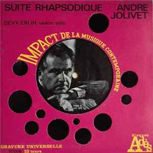 André Jolivet - Suite Rhapsodique FLAC album