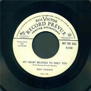Terry Timmons - My Heart Belongs To Only You / Please Don't Leave Me Now FLAC album