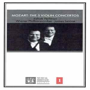 Mozart, Itzhak Perlman, Wiener Philharmoniker, James Levine - The 5 Violin Concertos FLAC album