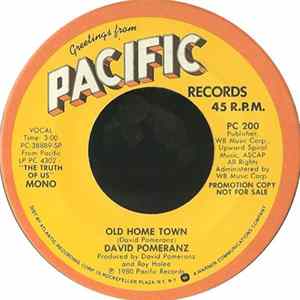 David Pomeranz - Old Home Town FLAC album