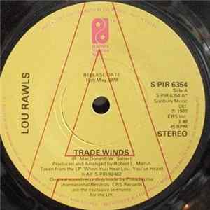Lou Rawls - Trade Winds FLAC album