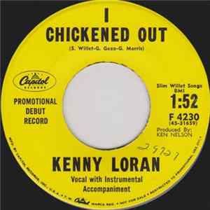 Kenny Loran - I Chickened Out / Stop Me FLAC album