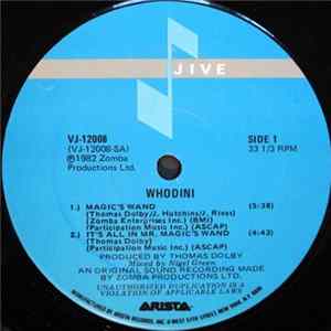 Whodini - Magic's Wand FLAC album